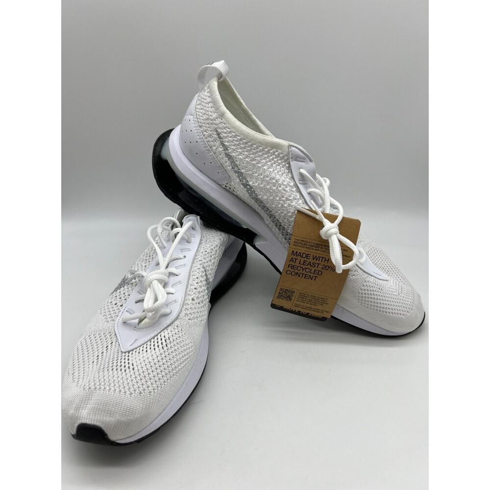 Nike Air Max Flyknit Racer NN Pure Platinum White FJ4002-100 Men's Size 10 - Picture 5 of 12